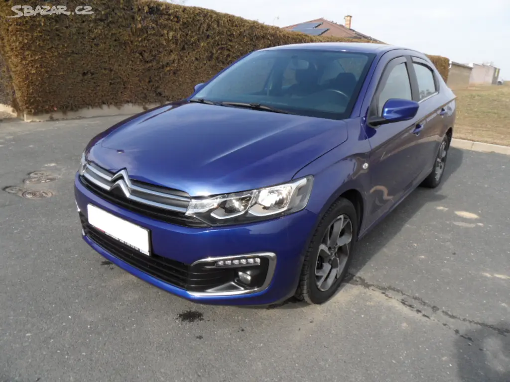 Citroen C-Elysee 1.2,zak. v ČR,1.maj.naj.68000km